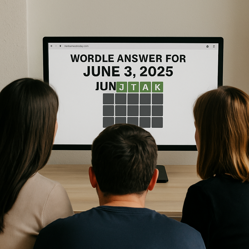 Wordle Answer for June 3, 2025 (#1080): STARK 3 Wordle Answer for June 3, 2025 – Puzzle #1080 Solution
